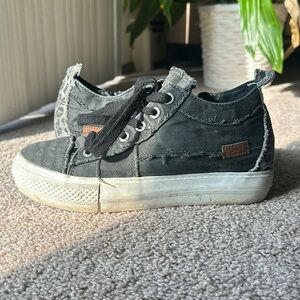 Black size 9 blowfish shoes